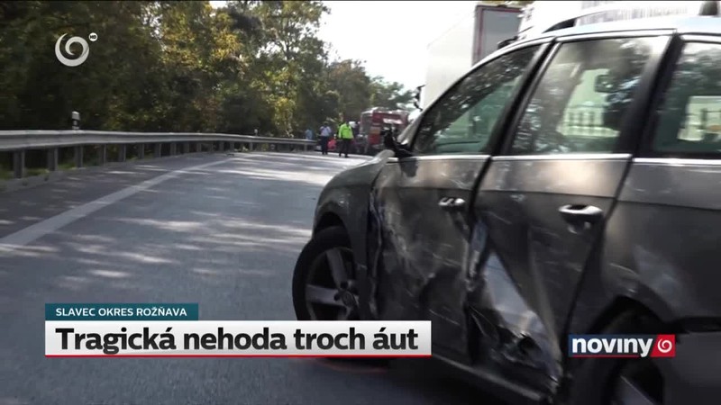 Tragická nehoda troch áut