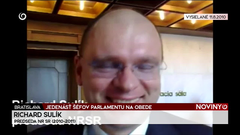 JEDENÁSŤ ŠÉFOV PARLAMENTU NA OBEDE