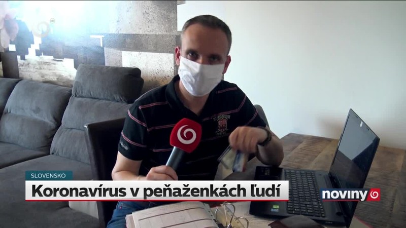 Koronavírus v peňaženkách ľudí