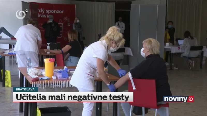 Učitelia mali negatívne testy