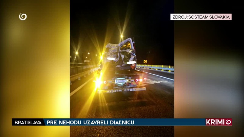 PRE NEHODU UZAVRELI DIAĽNICU