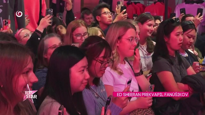 ED SHEERAN PREKVAPIL FANÚŠIKOV