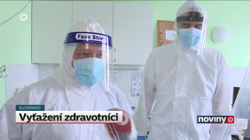 Vyťažení zdravotníci
