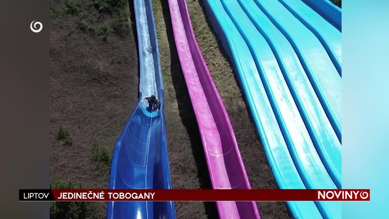 JEDINEČNÉ TOBOGANY