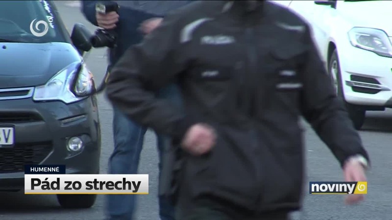 Pád zo strechy