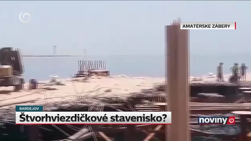 Štvorhviezdičkové stavenisko?