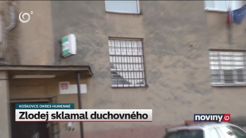 Zlodej sklamal duchovného