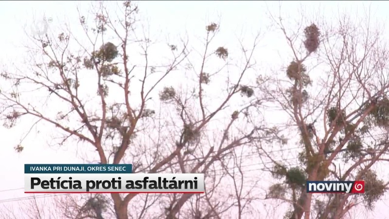 Petícia proti asfaltárni