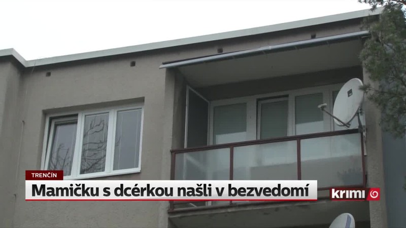 Mamičku s dcérkou našli v bezvedomí