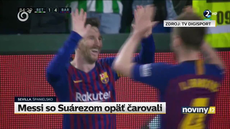 Messi so Suárezom opäť čarovali