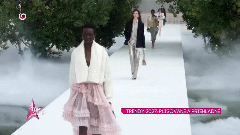 TRENDY 2027: plisované a priehľadné