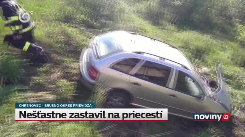Nešťastne zastavil na priecestí