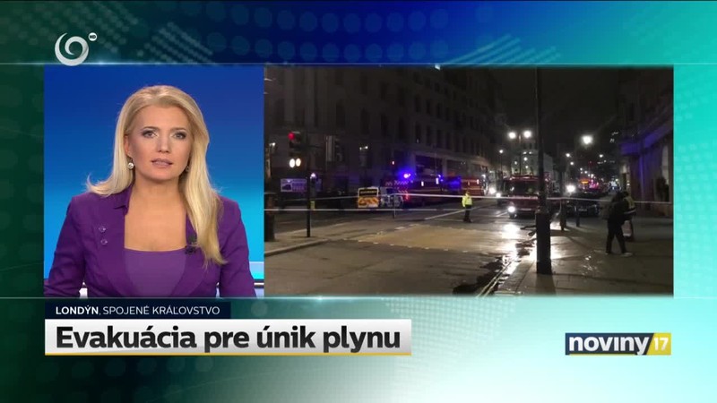 Evakuácia pre únik plynu