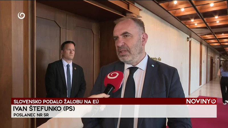 SLOVENSKO PODALO ŽALOBU NA EÚ