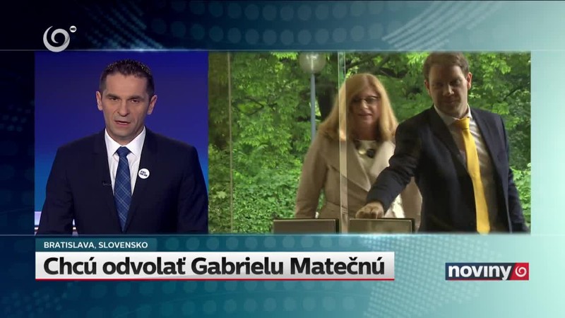 Chcú odvolať Gabrielu Matečnú