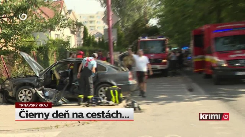Čierny deň na cestách...