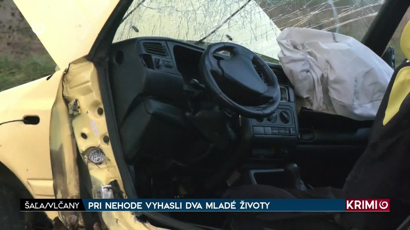 PRI NEHODE VYHASLI DVA MLADÉ ŽIVOTY