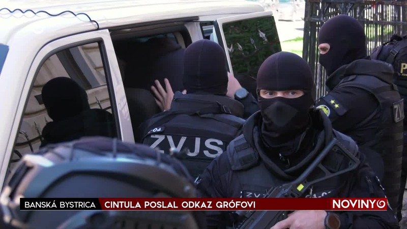 CINTULA POSLAL ODKAZ GRÓFOVI