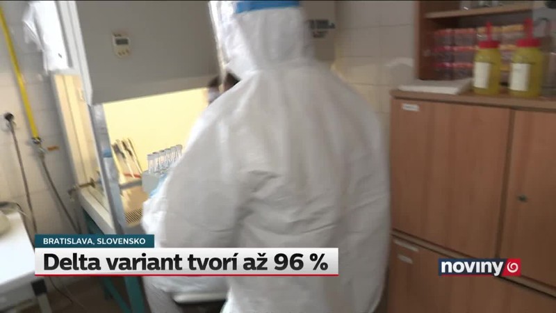 Delta variant tvorí až 96 %
