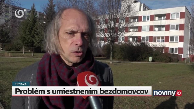 Problém s umiestnením bezdomovcov
