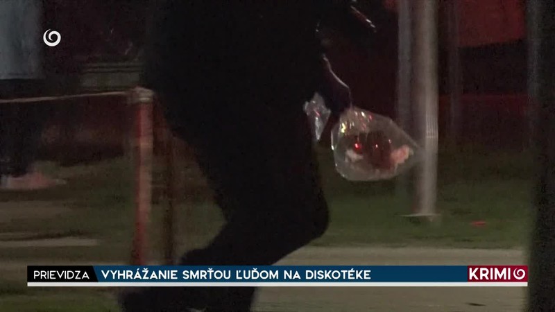 VYHRÁŽANIE SMRŤOU ĽUĎOM NA DISKOTÉKE