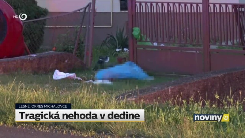 Tragická nehoda v dedine