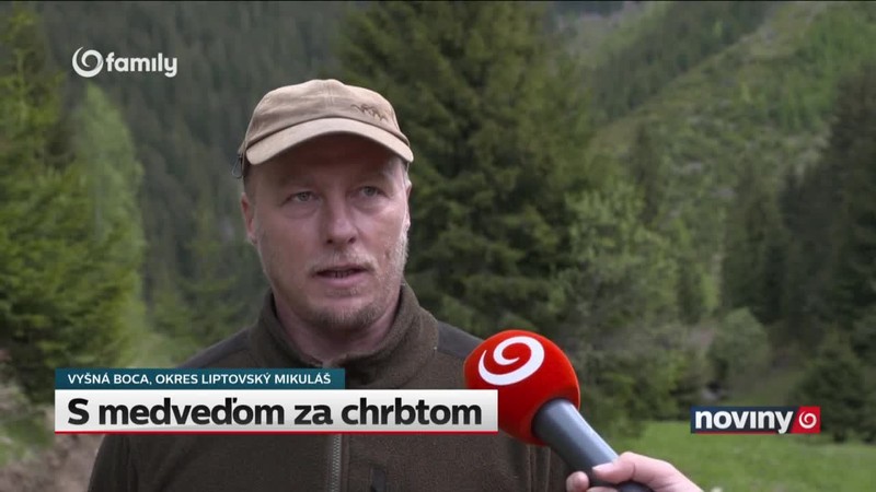 S medveďom za chrbtom