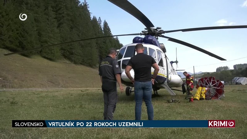 VRTUĽNÍK PO 22 ROKOCH UZEMNILI