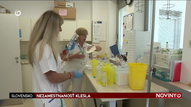 NEZAMESTNANOSŤ KLESLA