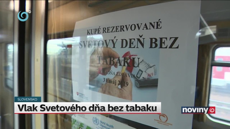Vlak Svetového dňa bez tabaku