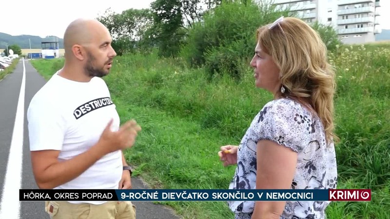 9-ROČNÉ DIEVČATKO SKONČILO V NEMOCNICI