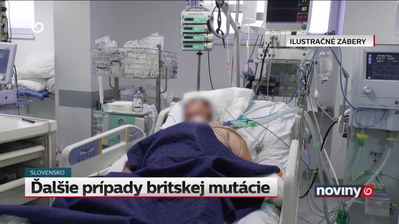 Ďalšie prípady britskej mutácie