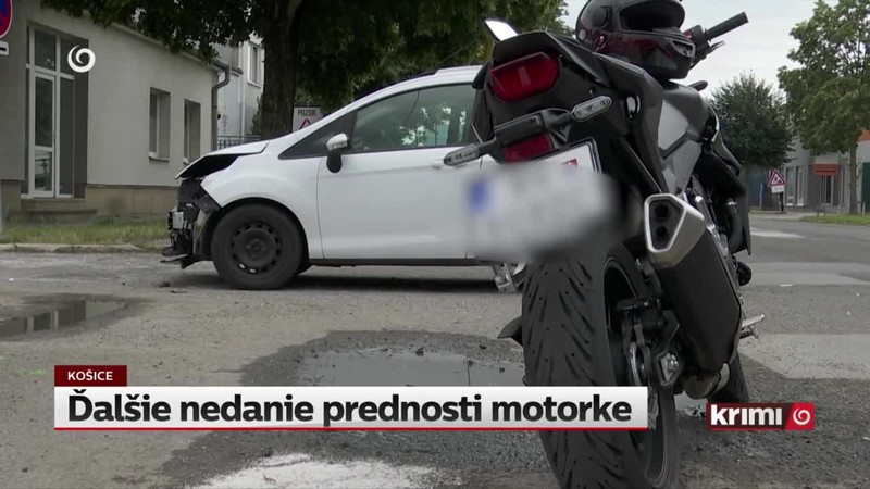 Ďalšie nedanie prednosti motorke