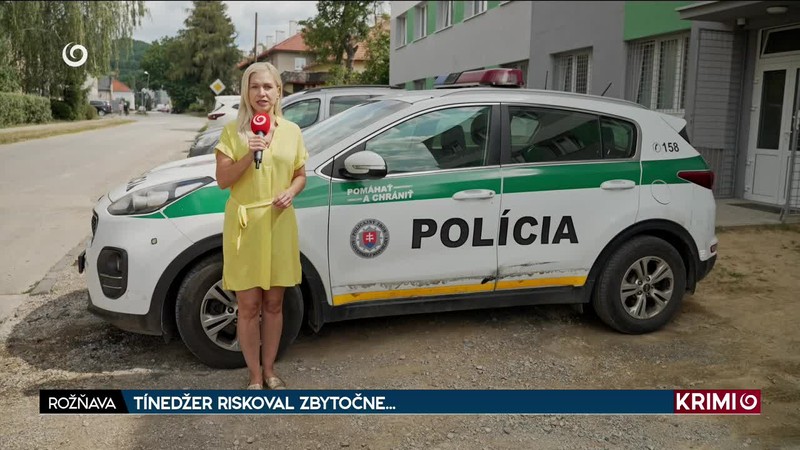 TÍNEDŽER RISKOVAL ZBYTOČNE...