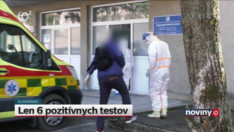 Len 6 pozitívnych testov