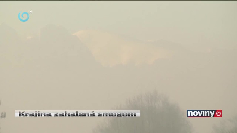 Krajina zahalená smogom