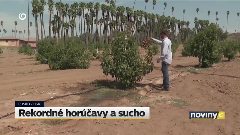 Rekordné horúčavy a sucho