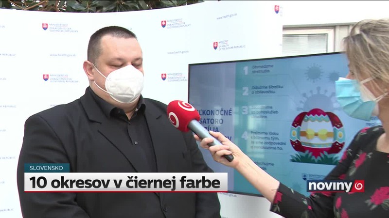 10 okresov v čiernej farbe