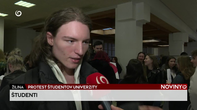 PROTEST ŠTUDENTOV UNIVERZITY