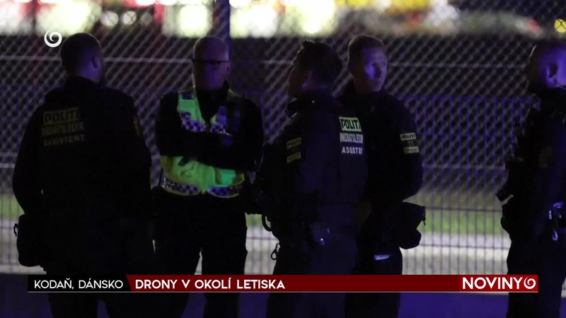 DRONY V OKOLÍ LETISKA