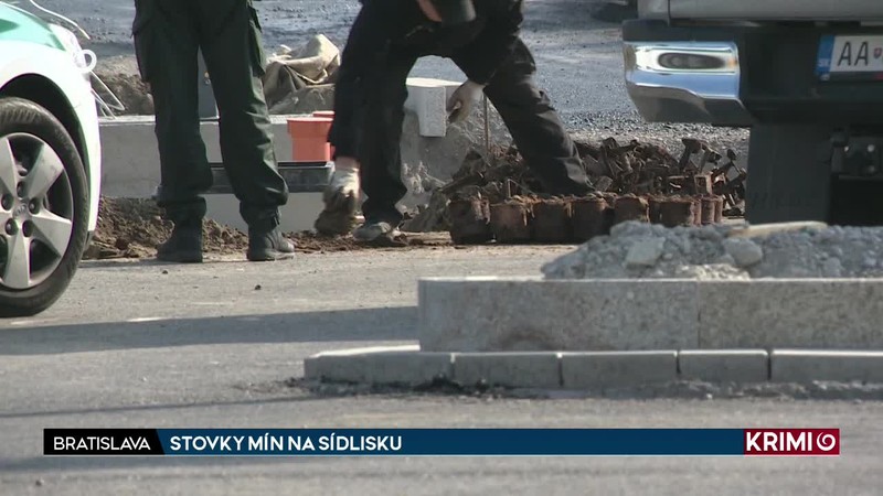 STOVKY MÍN NA SÍDLISKU