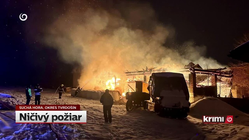 Ničivý požiar