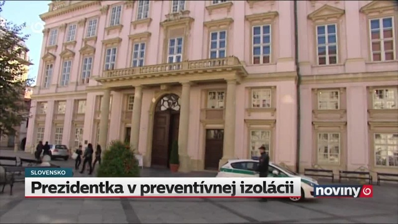 Prezidentka v preventívnej izolácii
