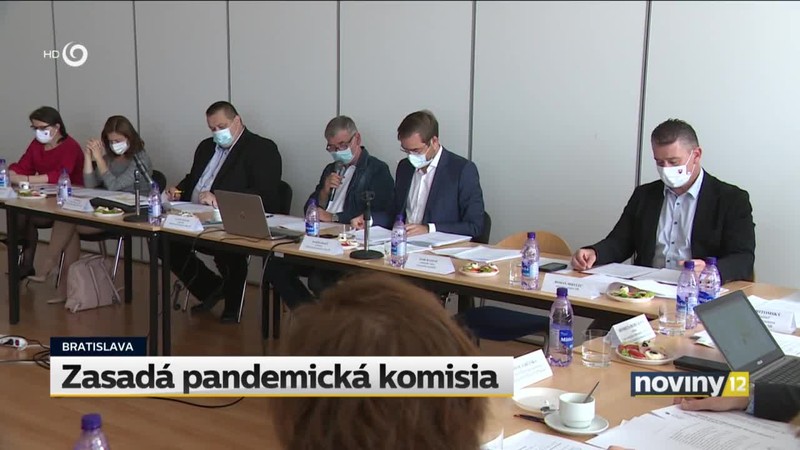 Zasadá pandemická komisia