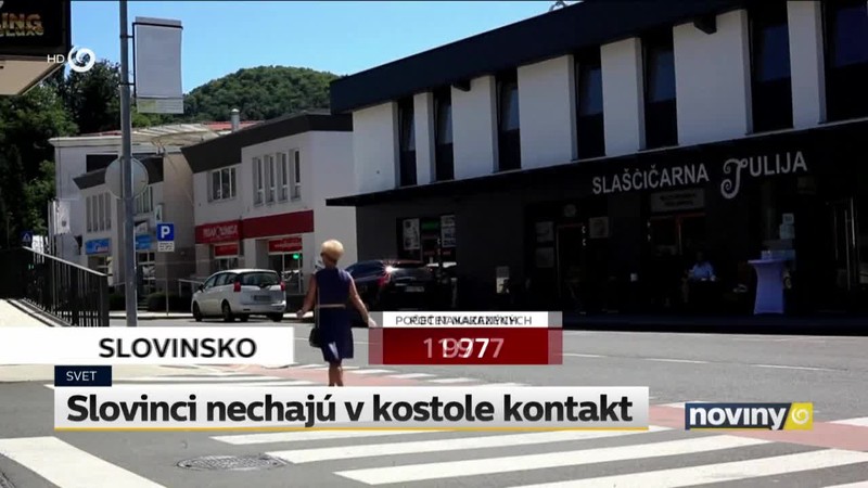 Slovinci nechajú v kostole kontakt