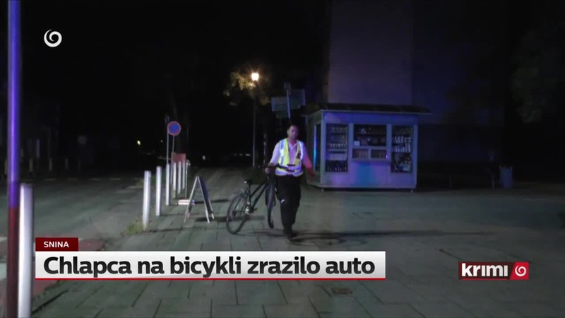 Chlapca na bicykli zrazilo auto