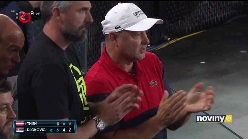 Vajda medzi tenisovými velikánmi