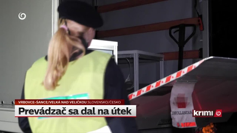 Prevádzač sa dal na útek