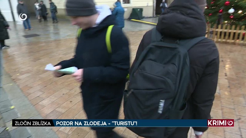 POZOR NA ZLODEJA - "TURISTU"!