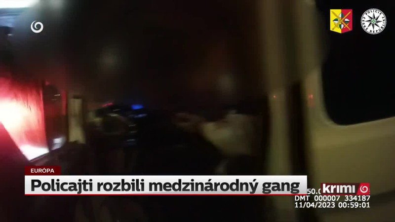 Policajti rozbili medzinárodný gang